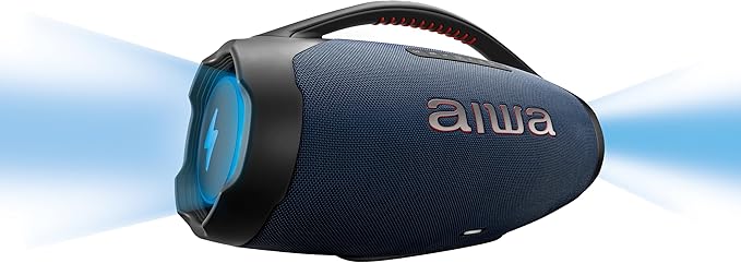 CAIXA DE SOM BT AIWA BOOMBOX 200W IP66 LED