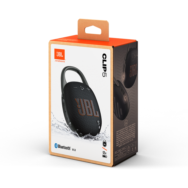 CAIXA DE SOM JBL CLIP5 BLACK