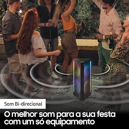 CAIXA DE SOM SAMSUNG SOUND TOWER MX-ST45B PRETO