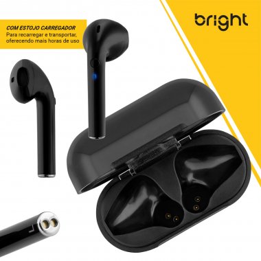 FONE BRIGHT FN564 BT 5.0 PRETO