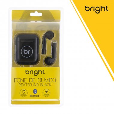 FONE BRIGHT FN564 BT 5.0 PRETO