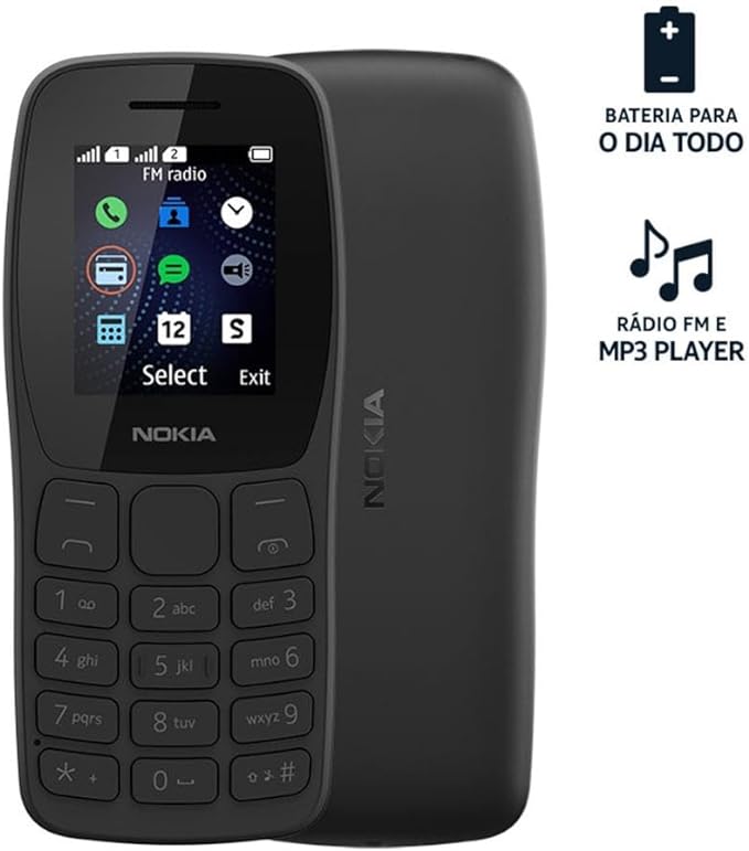 NOKIA 105 PRETO NK093