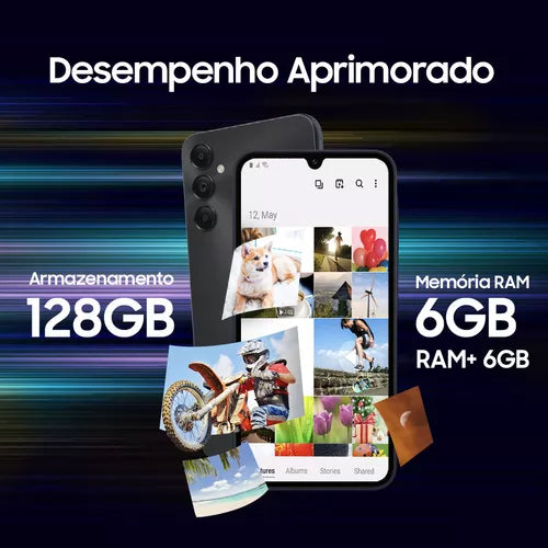 SAMSUNG A05S 128GB PRATA SM-A057M/DS