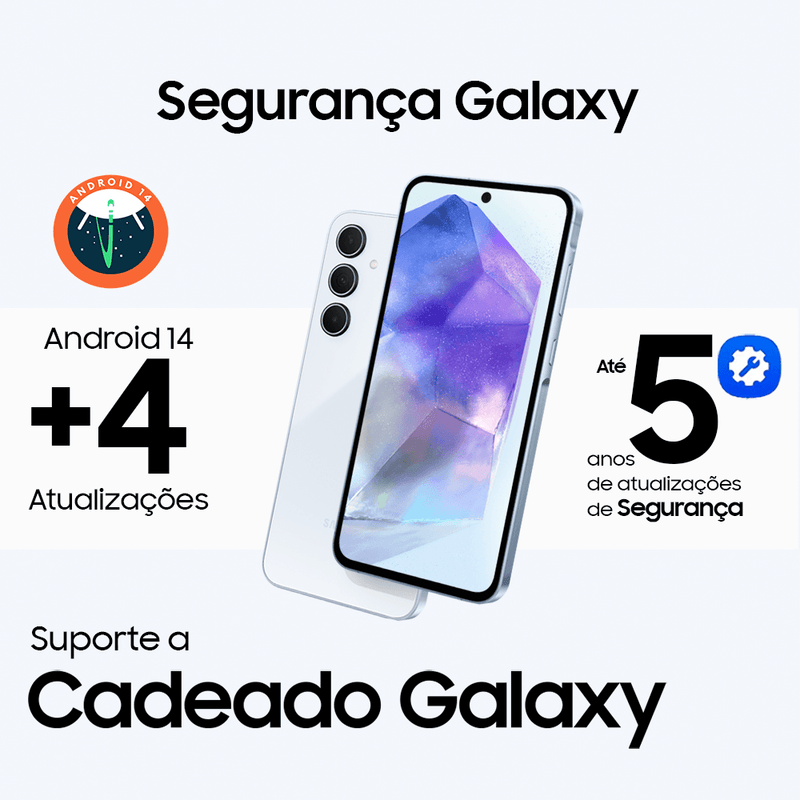 SAMSUNG A55 5G 256GB ROSA SM-A556E/DS